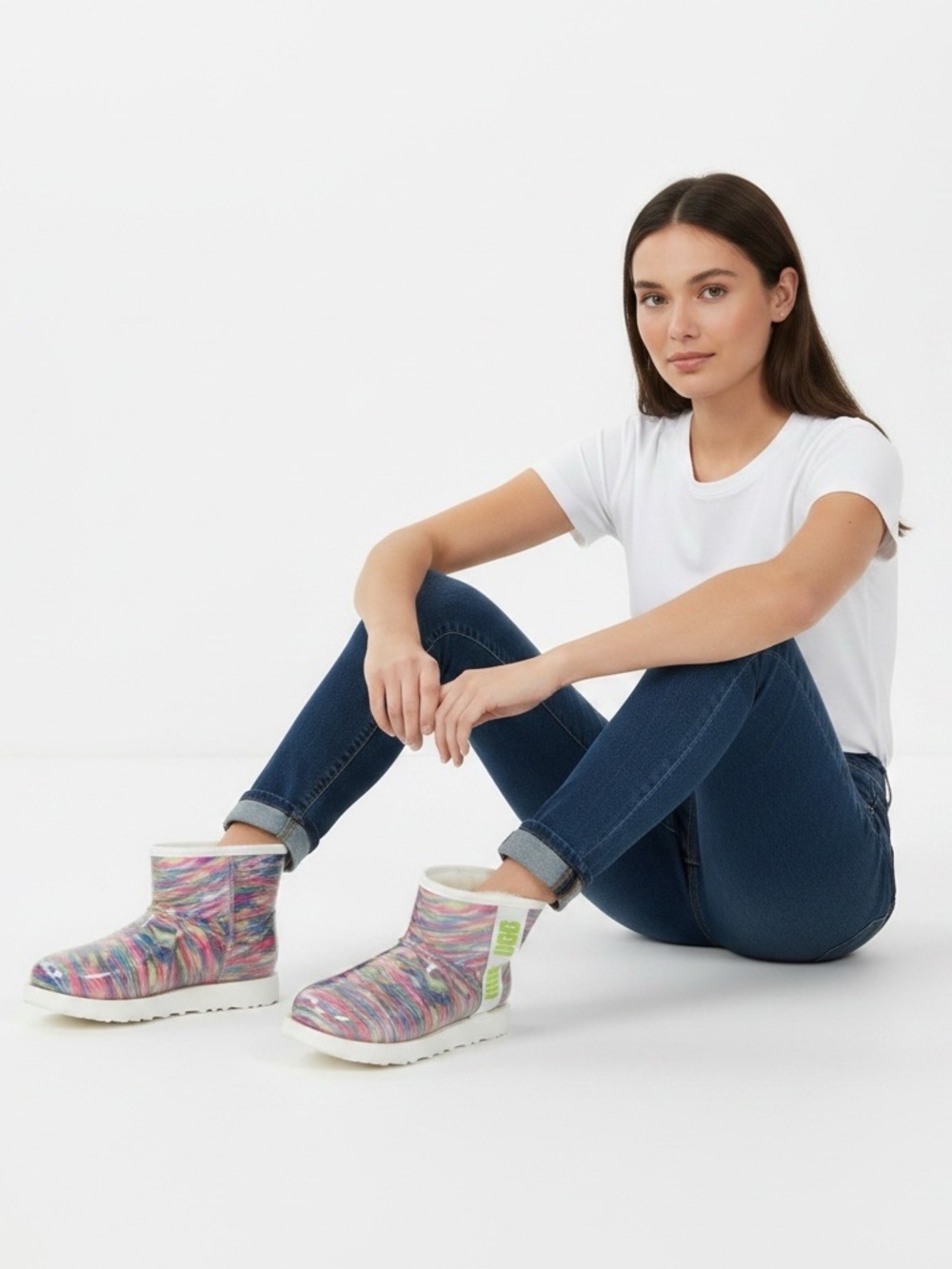UGG Multicolor Short Ankle Booties